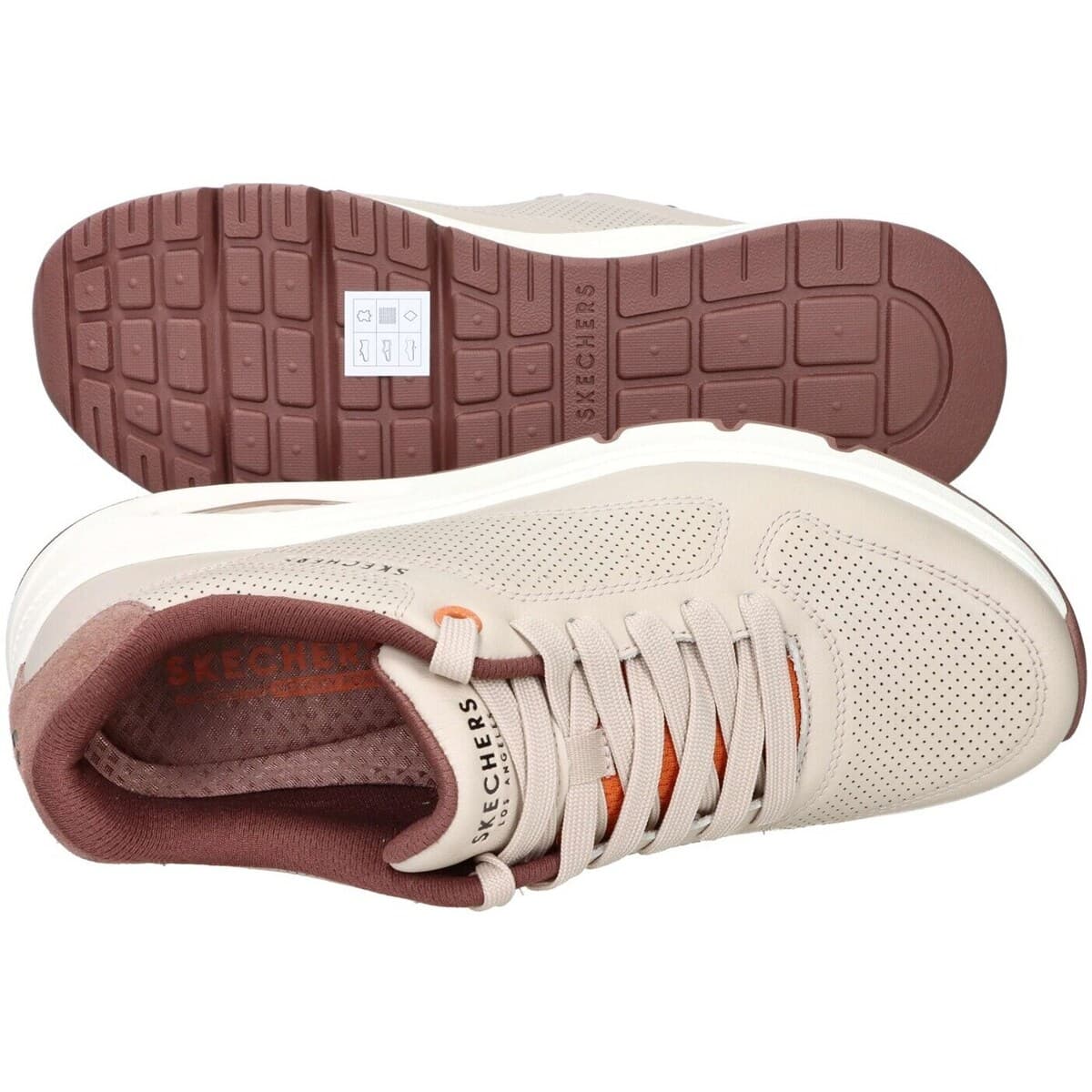 Men's Sneakers Skechers Beige