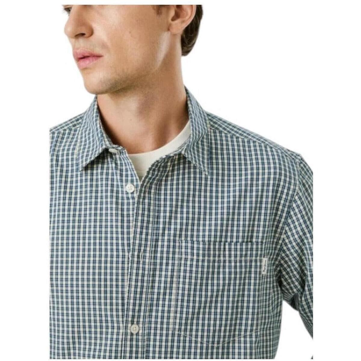 Men's Shirts Pepe Jeans Blue