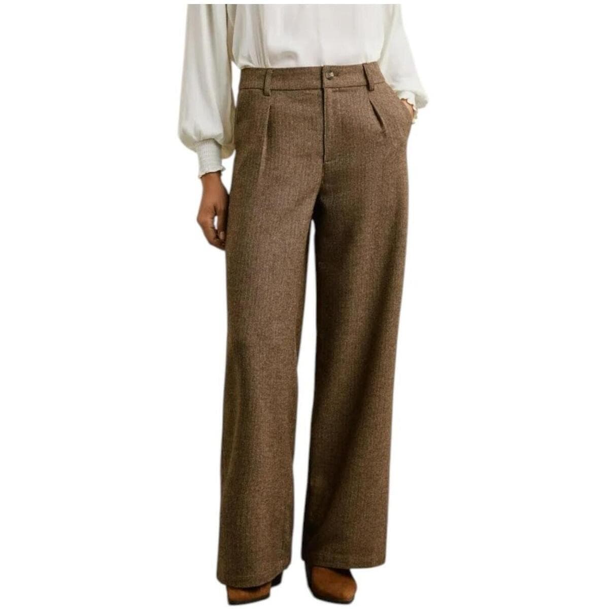 Women's Pants Pepe Jeans Brown