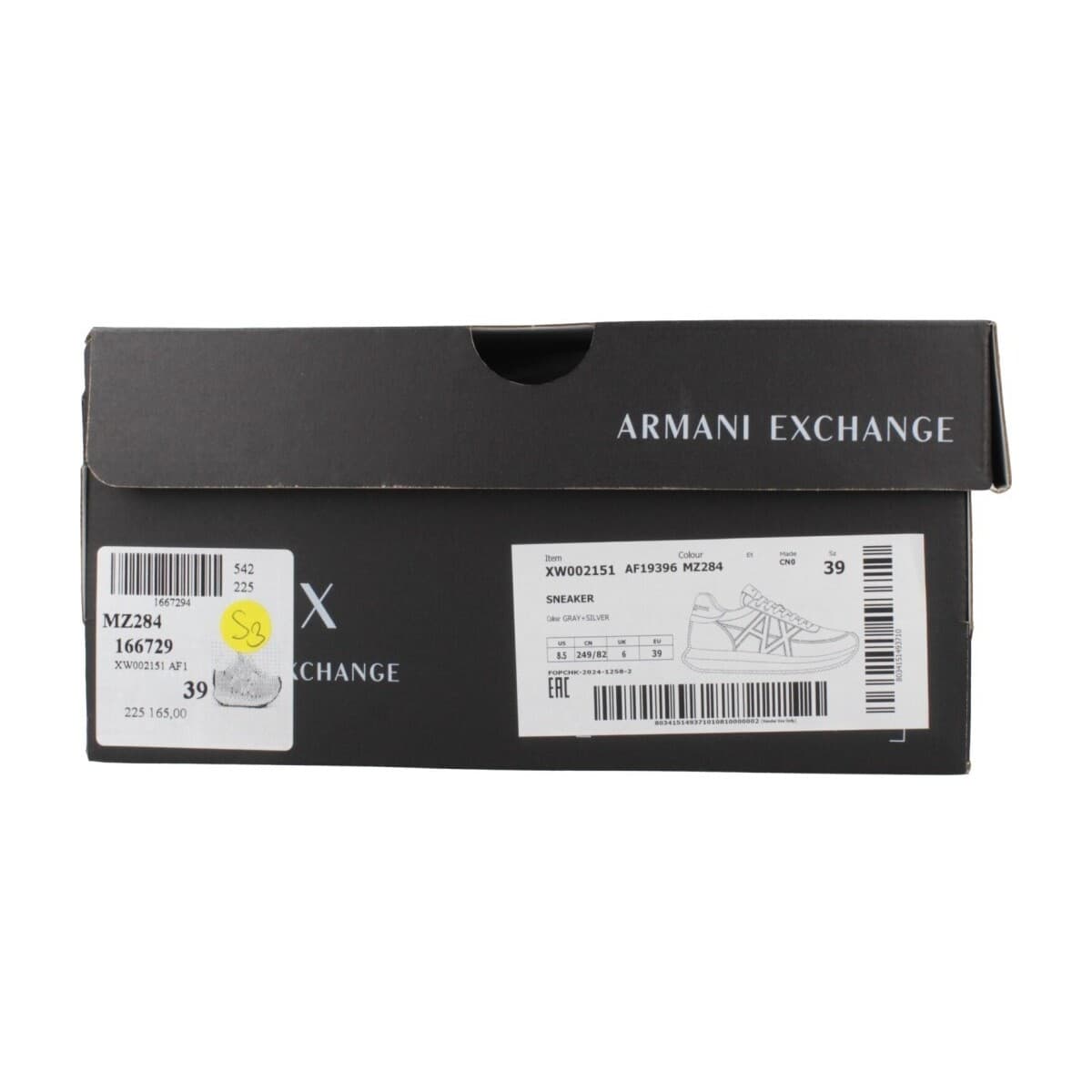 Women's Sneakers EAX Silver