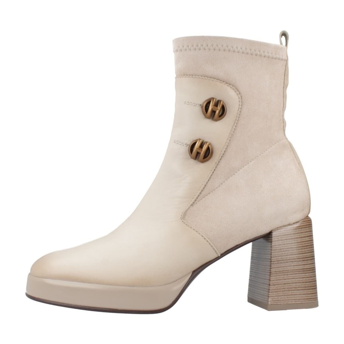 Women's Ankle Boots Hispanitas White
