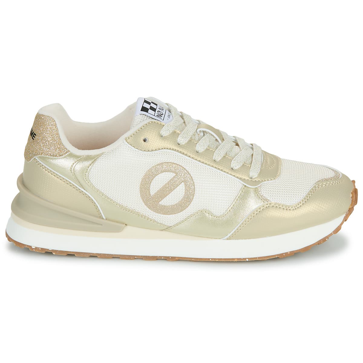 Women's Sneakers No Name Gold