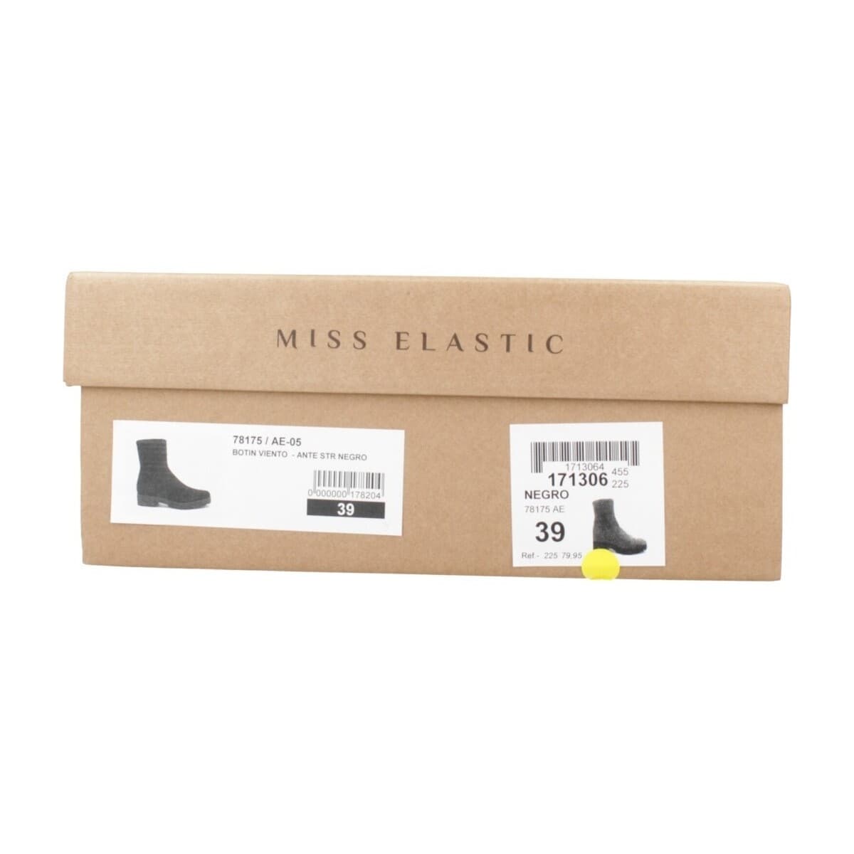Women's Ankle Boots Miss Elastic Black
