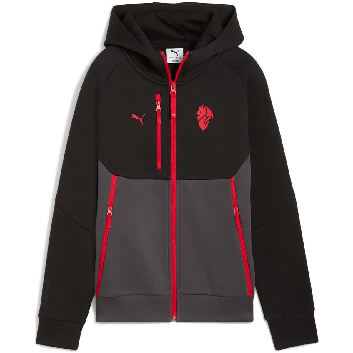 T-shirt με κουκούλα Puma Acm tech Fz Hoodie Jr