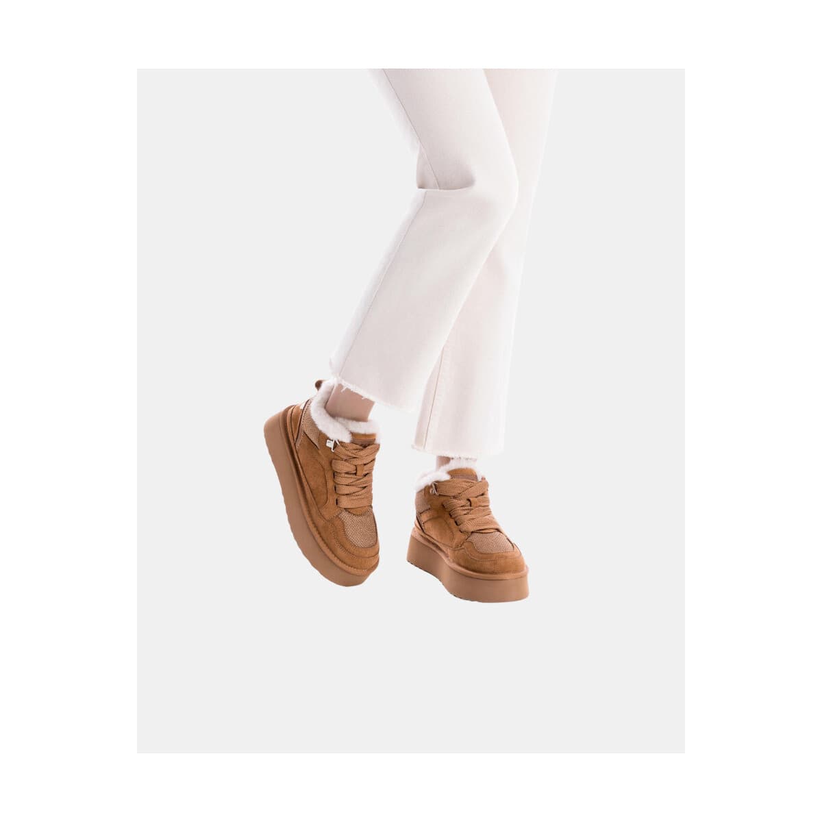 Women's Sneakers Xti Brown