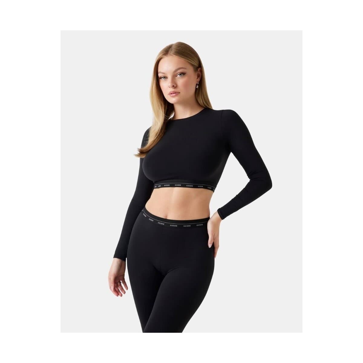 Women's T-Shirts Guess Black