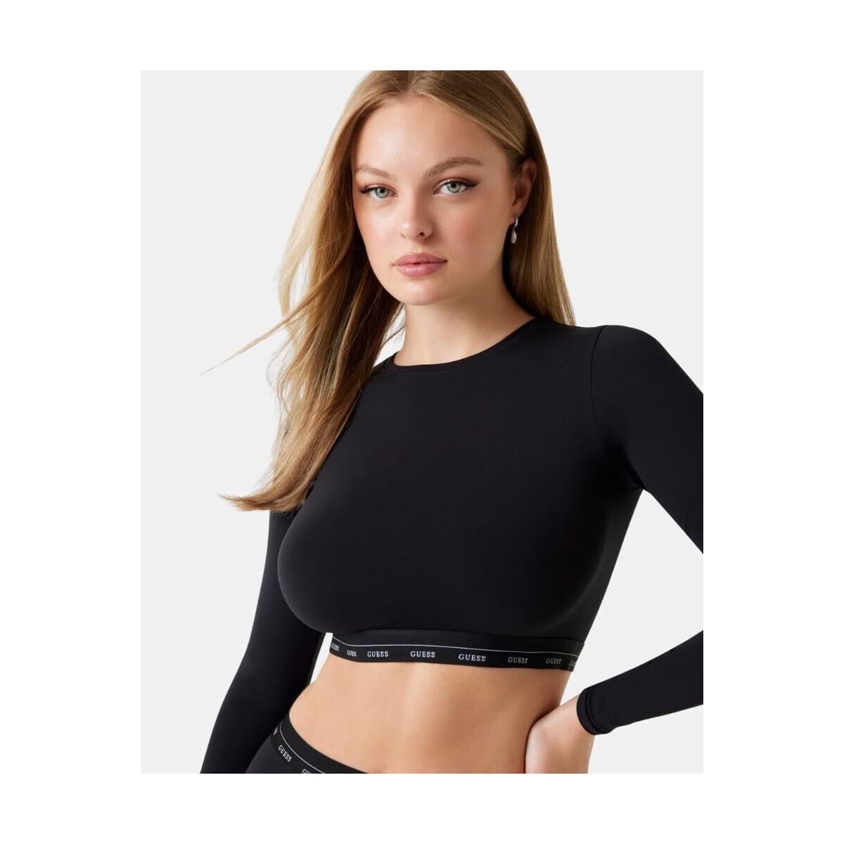 Women's T-Shirts Guess Black