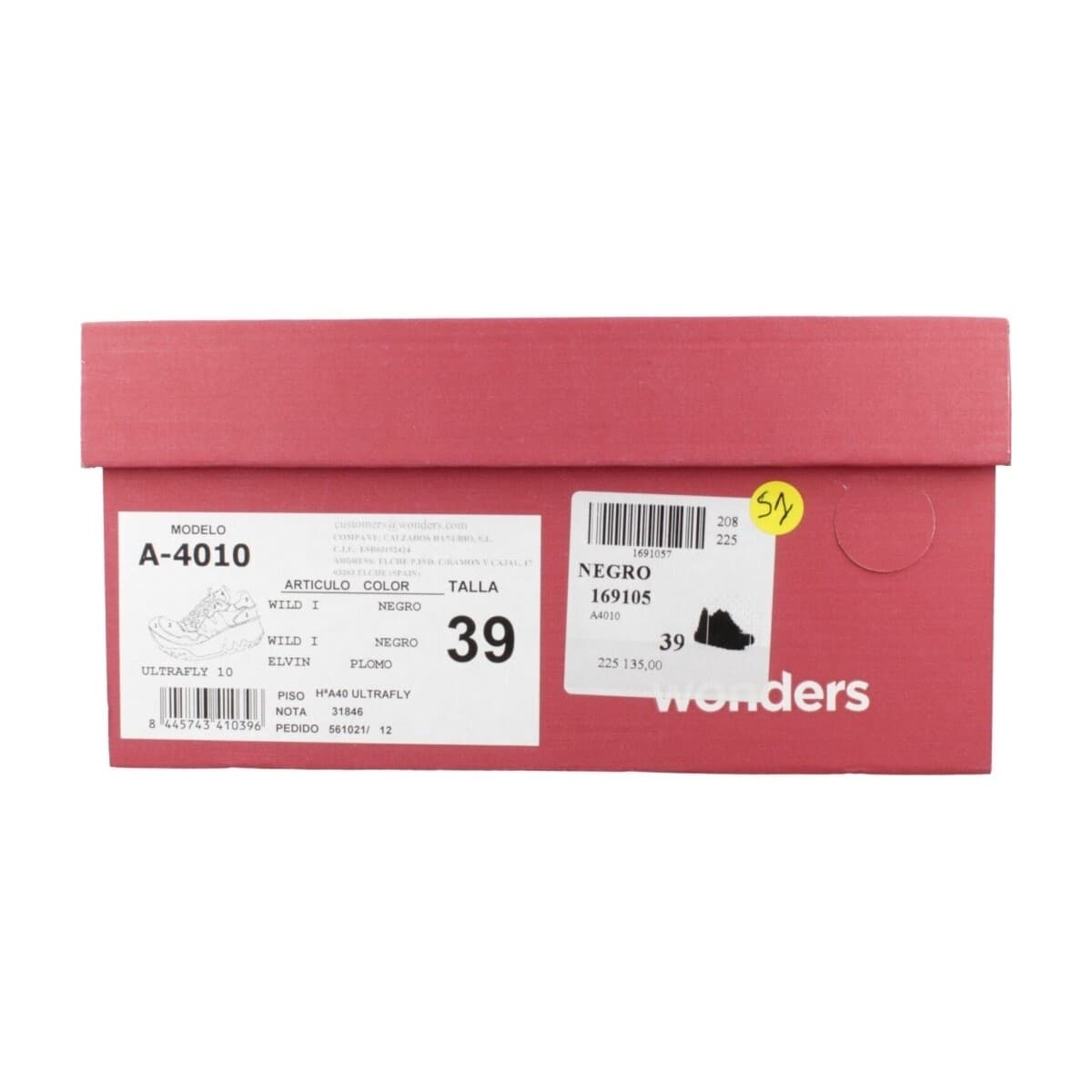 Women's Sneakers Wonders Black