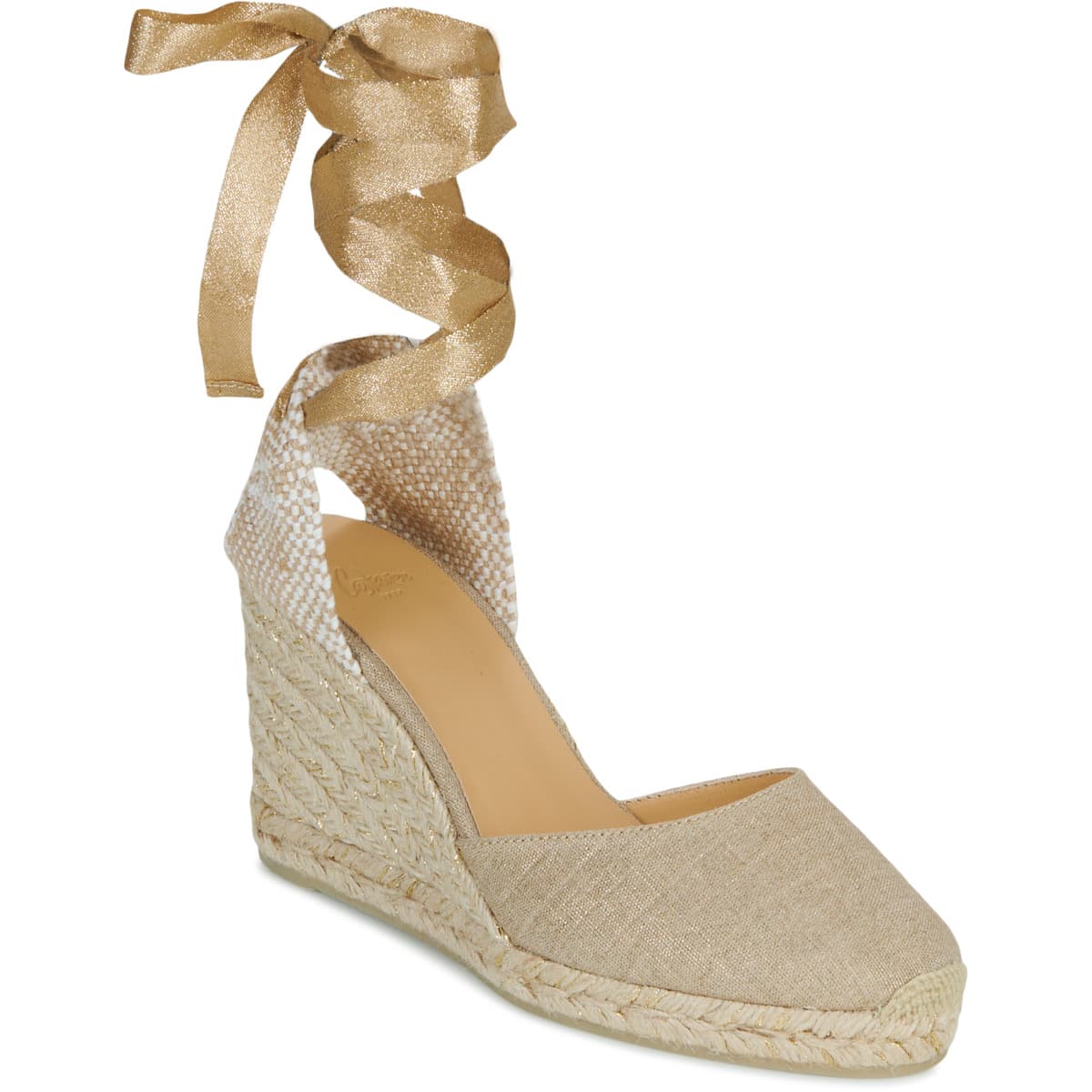 Women's Espadrilles Castaner Gold
