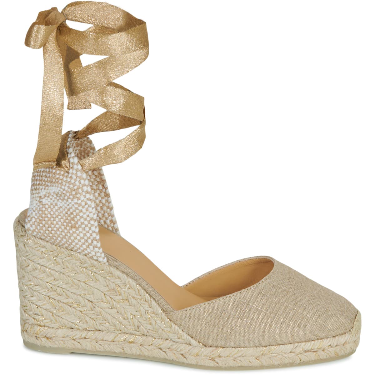 Women's Espadrilles Castaner Gold