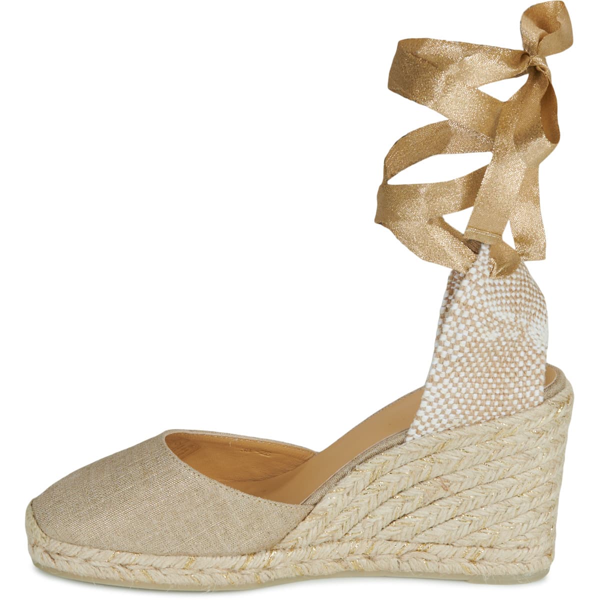 Women's Espadrilles Castaner Gold