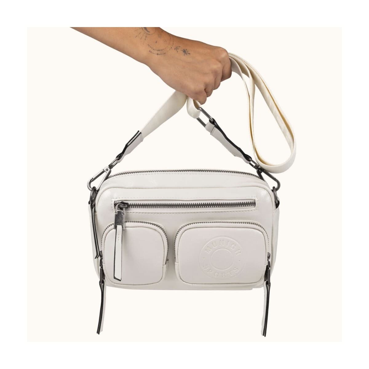 Women's Shoulder Bags Munich White