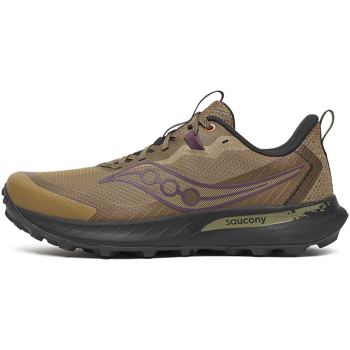 Men's Running Shoes Saucony Brown