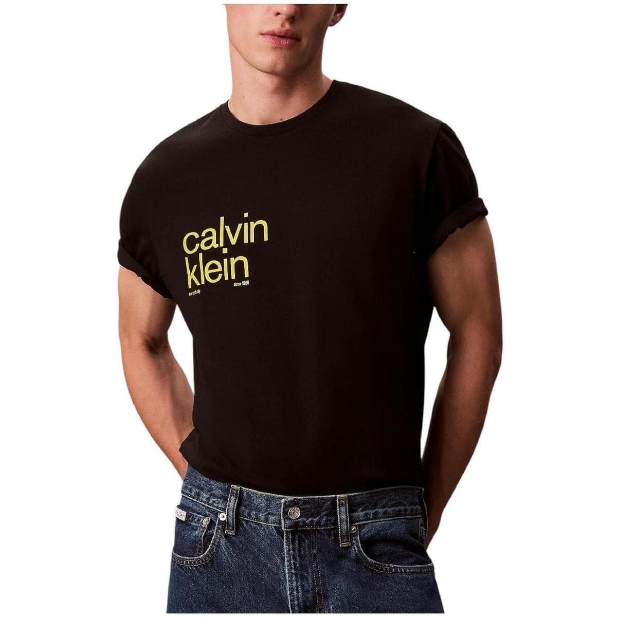 T-shirt με κοντά μανίκια Calvin Klein Jeans LV04RD810GUB1
