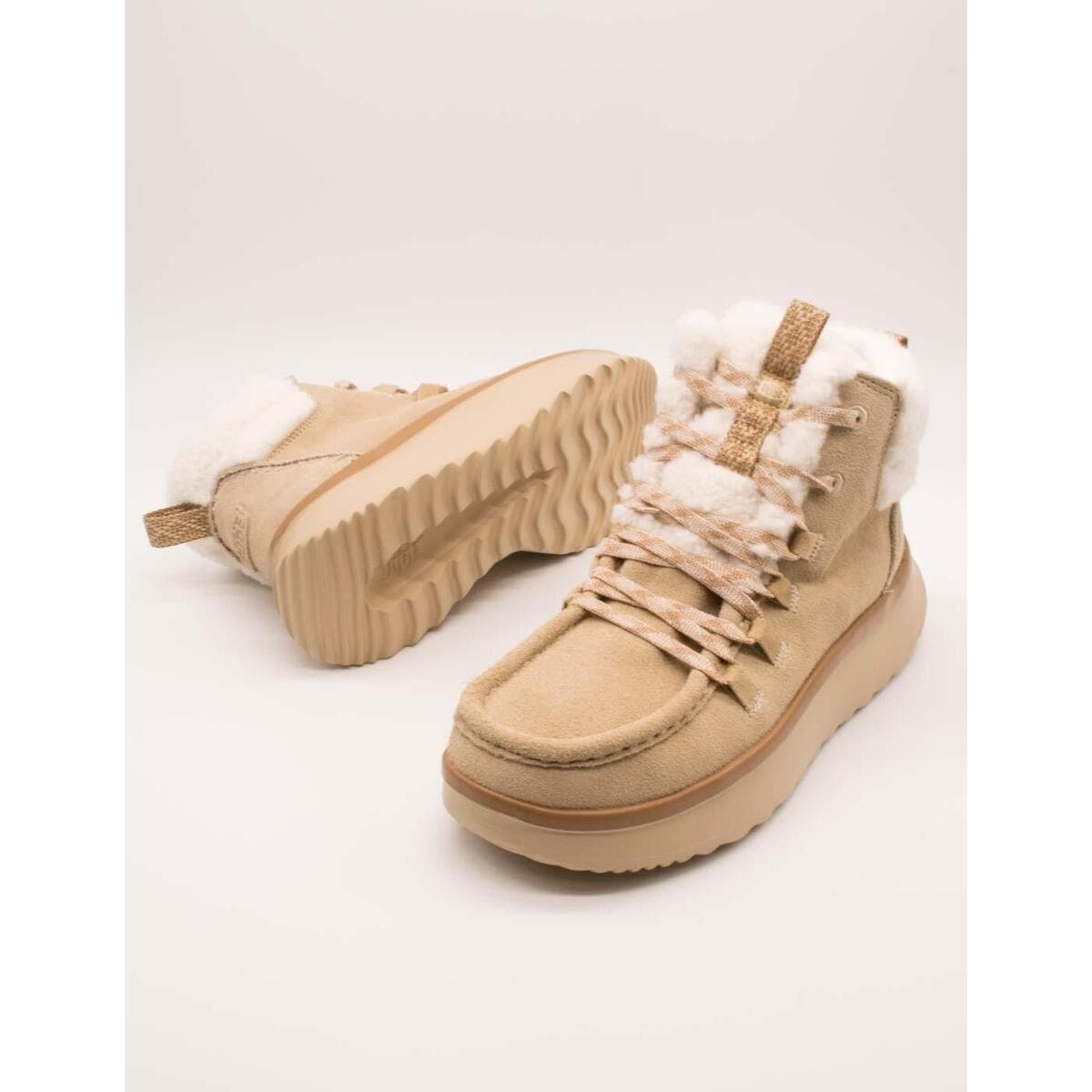 Women's Ankle Boots HEYDUDE Beige