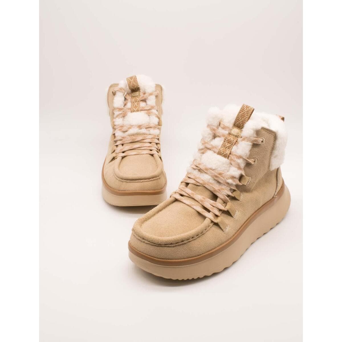 Women's Ankle Boots HEYDUDE Beige