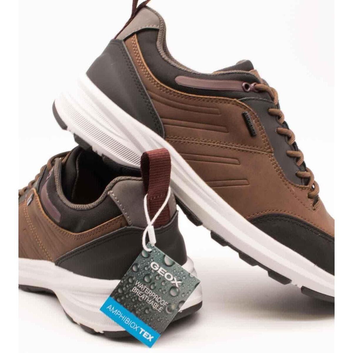 Men's Sneakers Geox Brown