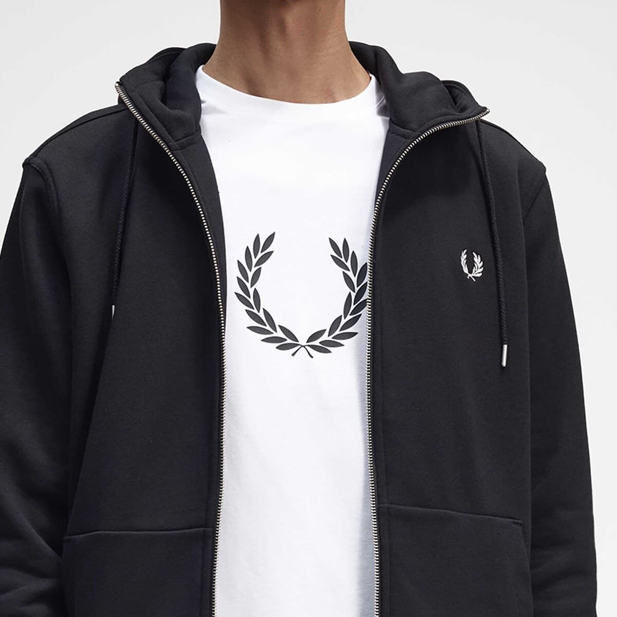 Men's Sweatshirts Fred Perry Black