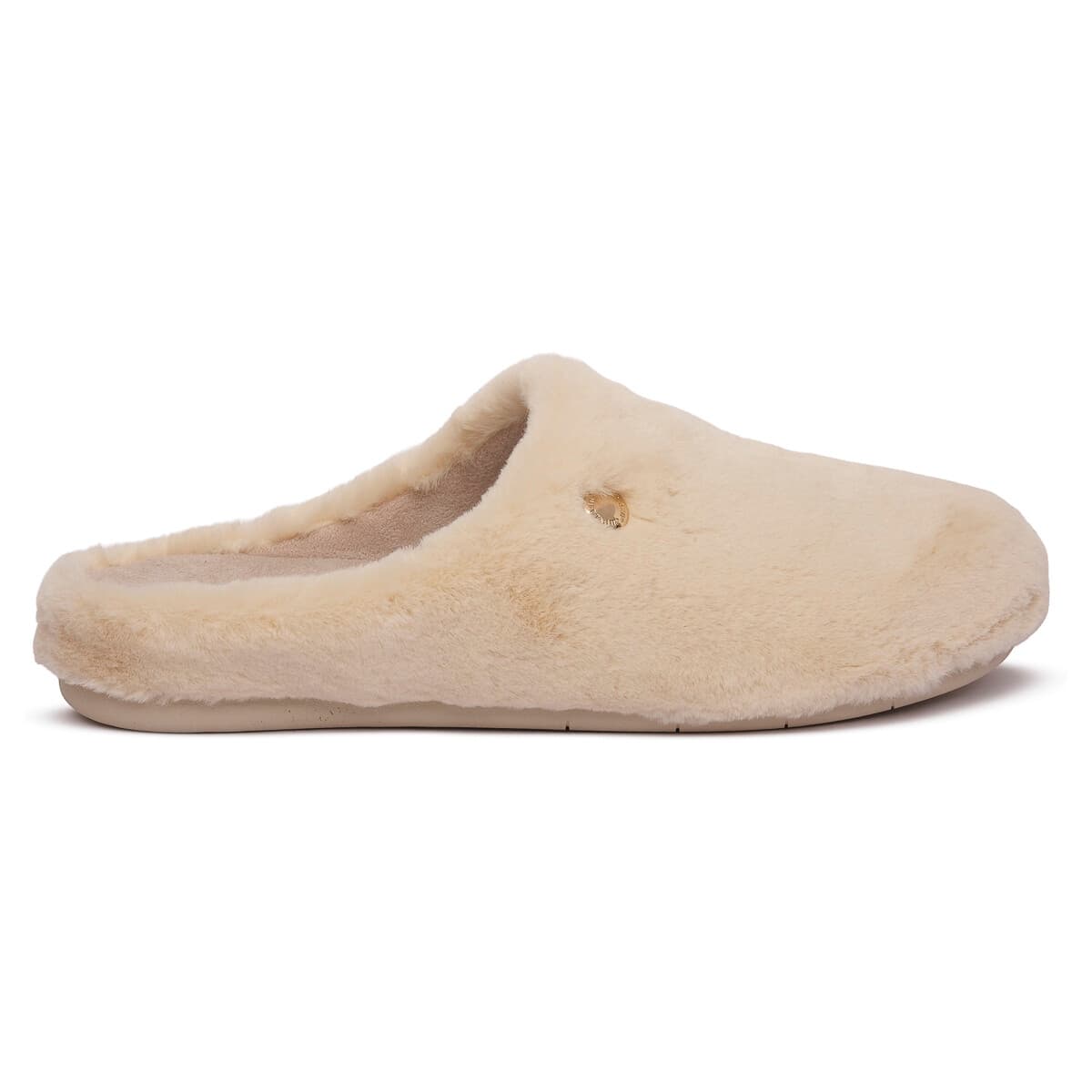 Women's House Slippers Grunland Beige