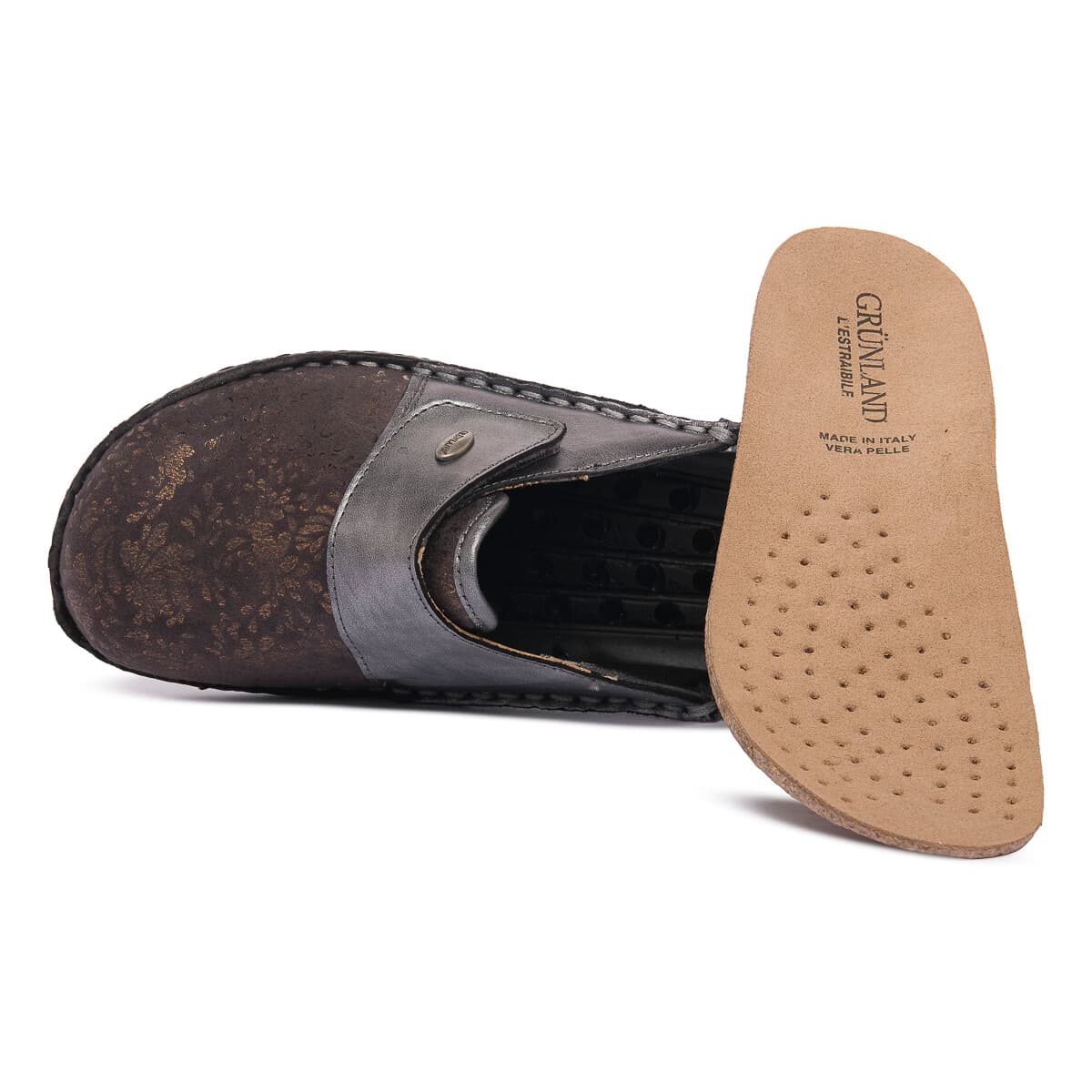 Women's Clogs Grunland Gray