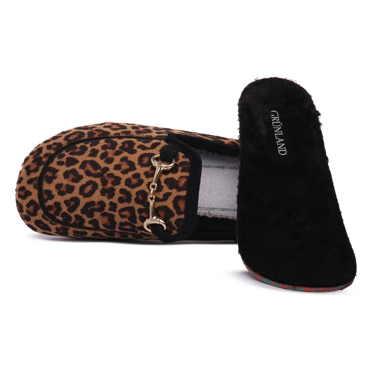 Women's House Slippers Grunland Brown