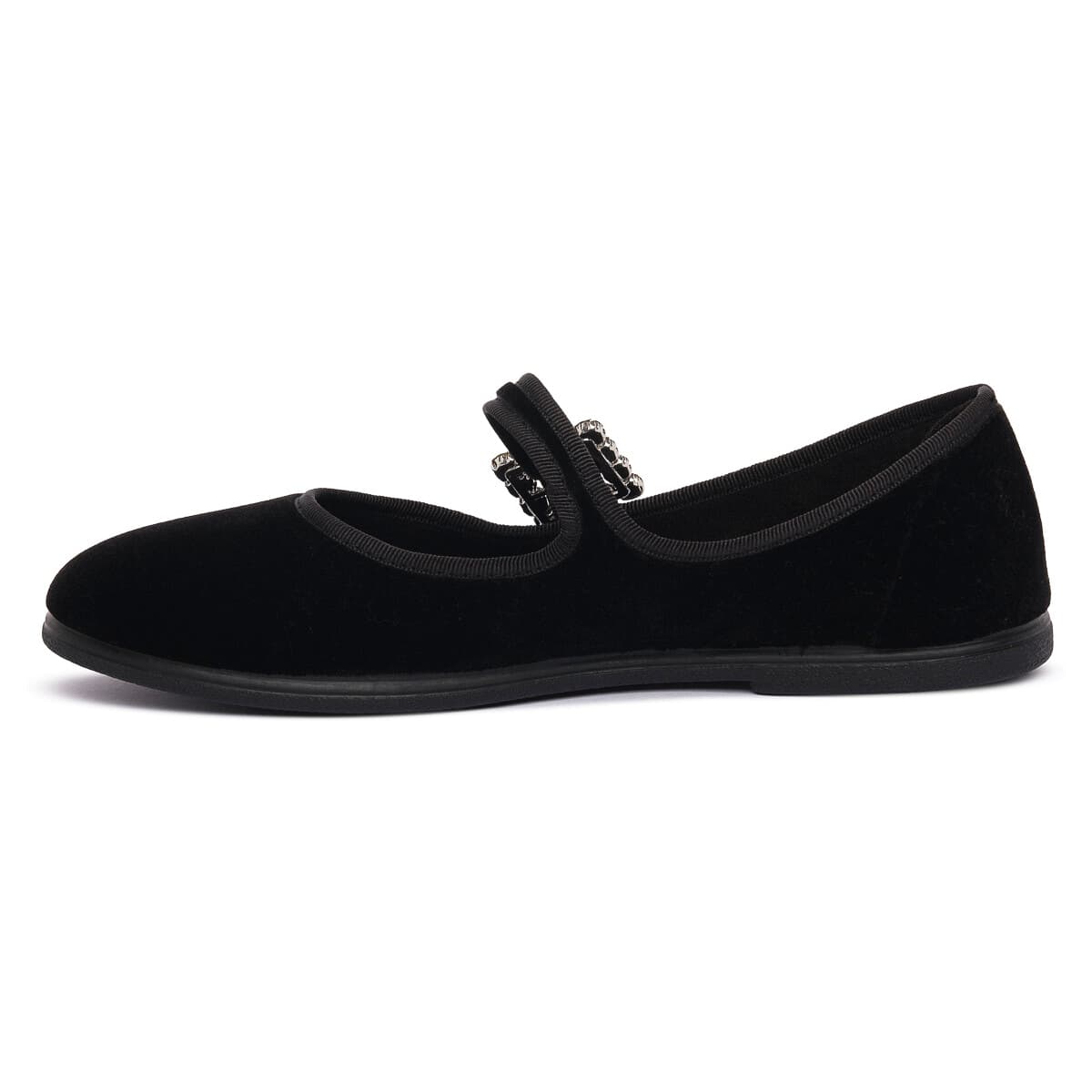 Women's Ballet Flats Grunland Black