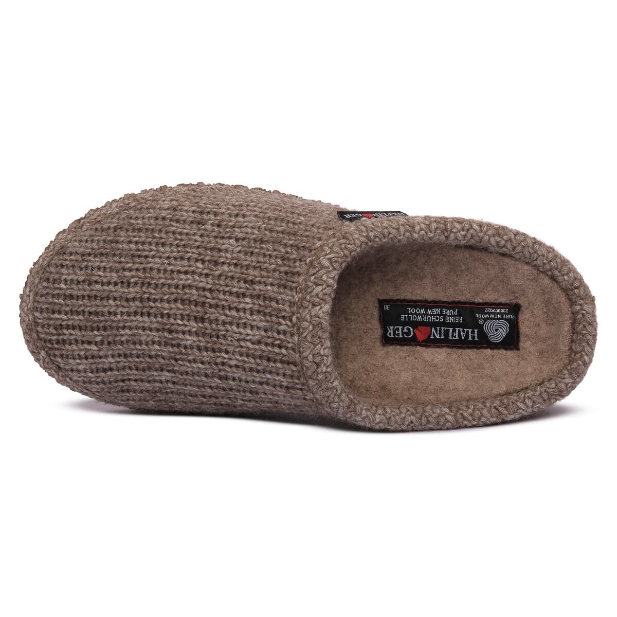 Women's House Slippers Haflinger Gray