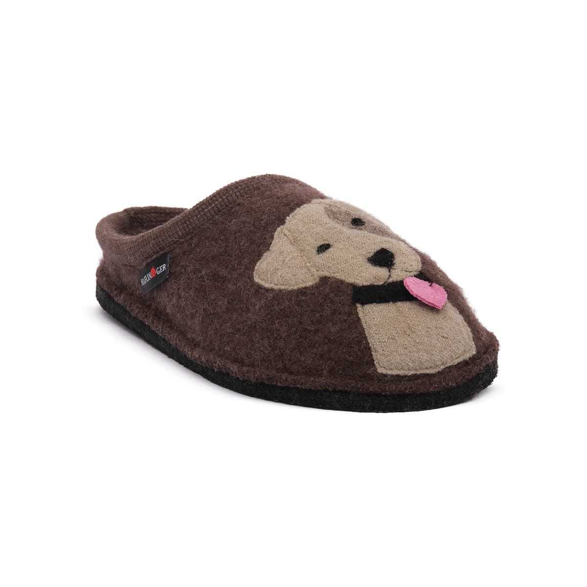 Women's House Slippers Haflinger Brown