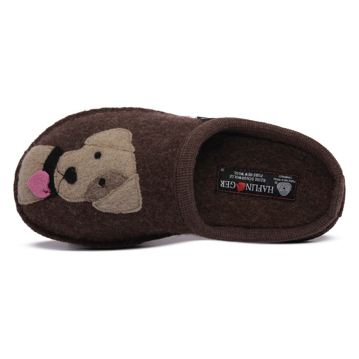 Women's House Slippers Haflinger Brown