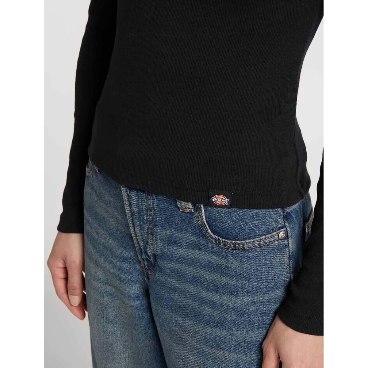 Women's T-Shirts Dickies Black