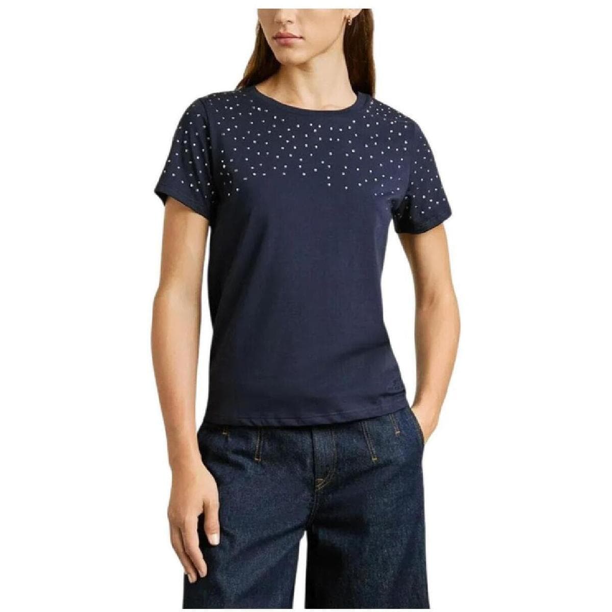 Women's T-Shirts Pepe Jeans Blue