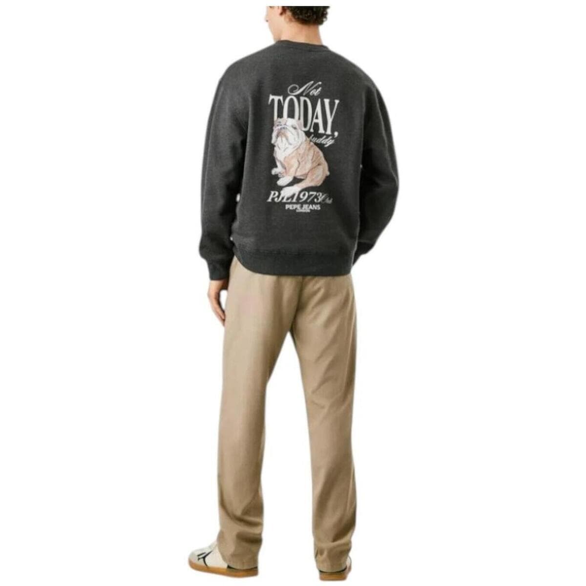 Men's Sports T-Shirts Pepe Jeans Gray