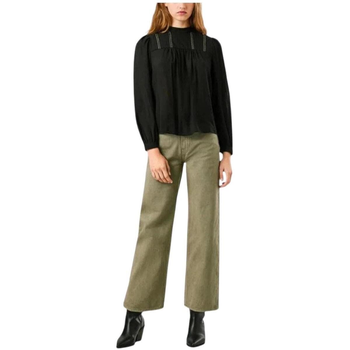 Women's T-Shirts Pepe Jeans Black