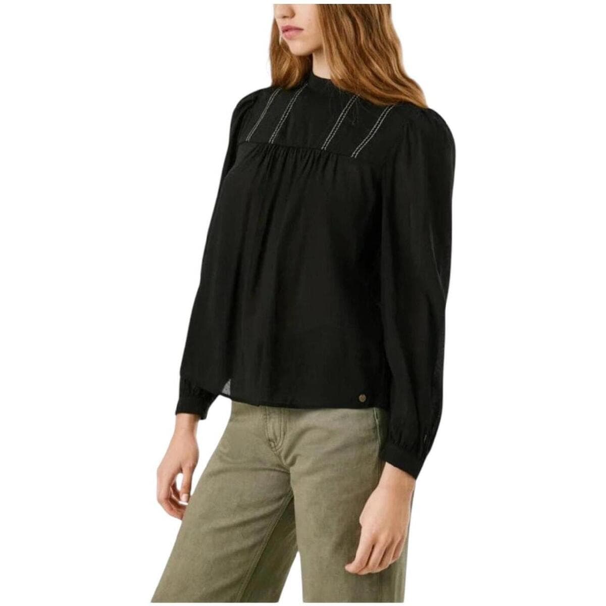 Women's T-Shirts Pepe Jeans Black