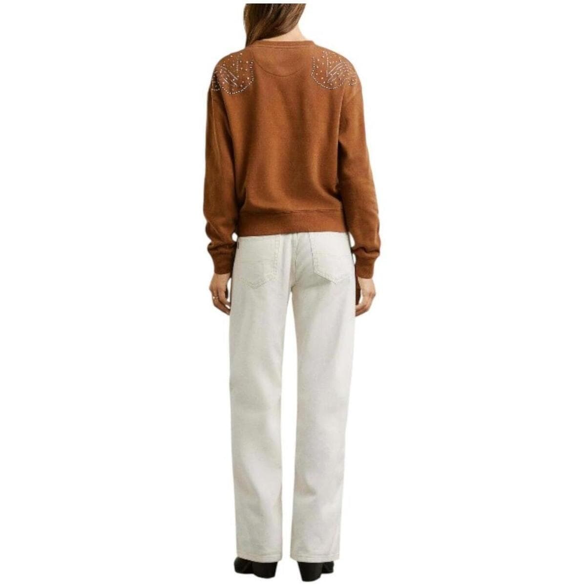 Women's Sports T-Shirts Pepe Jeans Brown