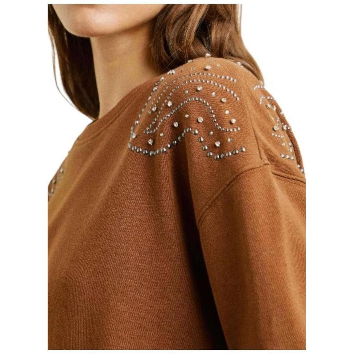 Women's Sports T-Shirts Pepe Jeans Brown