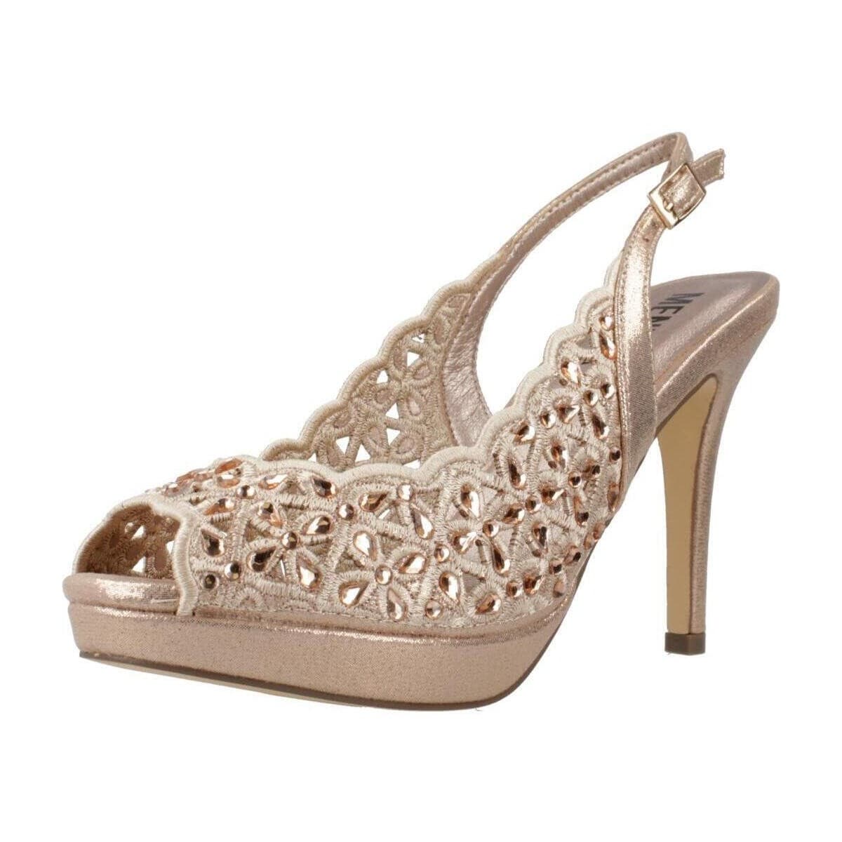 Σανδάλια με τακούνι Menbur Sandalias De Fiesta Mujer Modèle 24732m