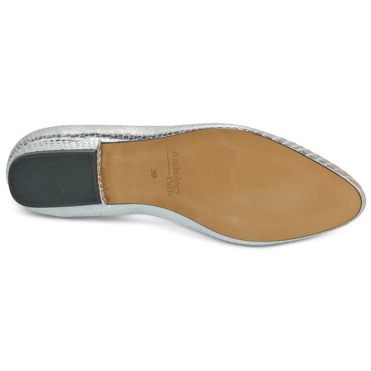 Women's Ballet Flats Anthology Paris Silver
