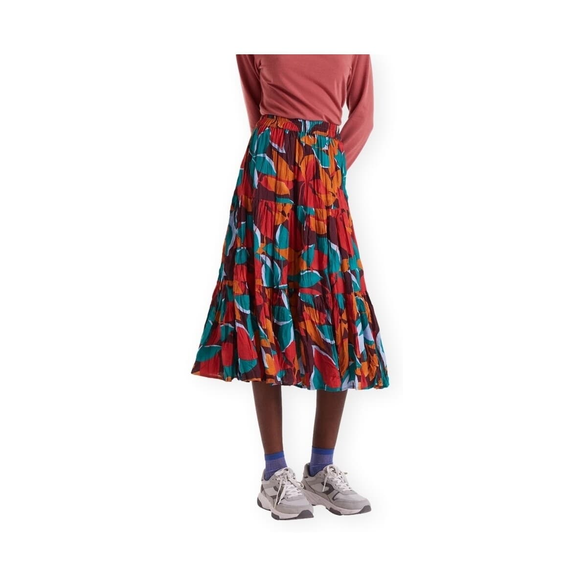 Μακρυές φούστες Compania Fantastica COMPAÑIA FANTÁSTICA Skirt 11013 - Flowers 10