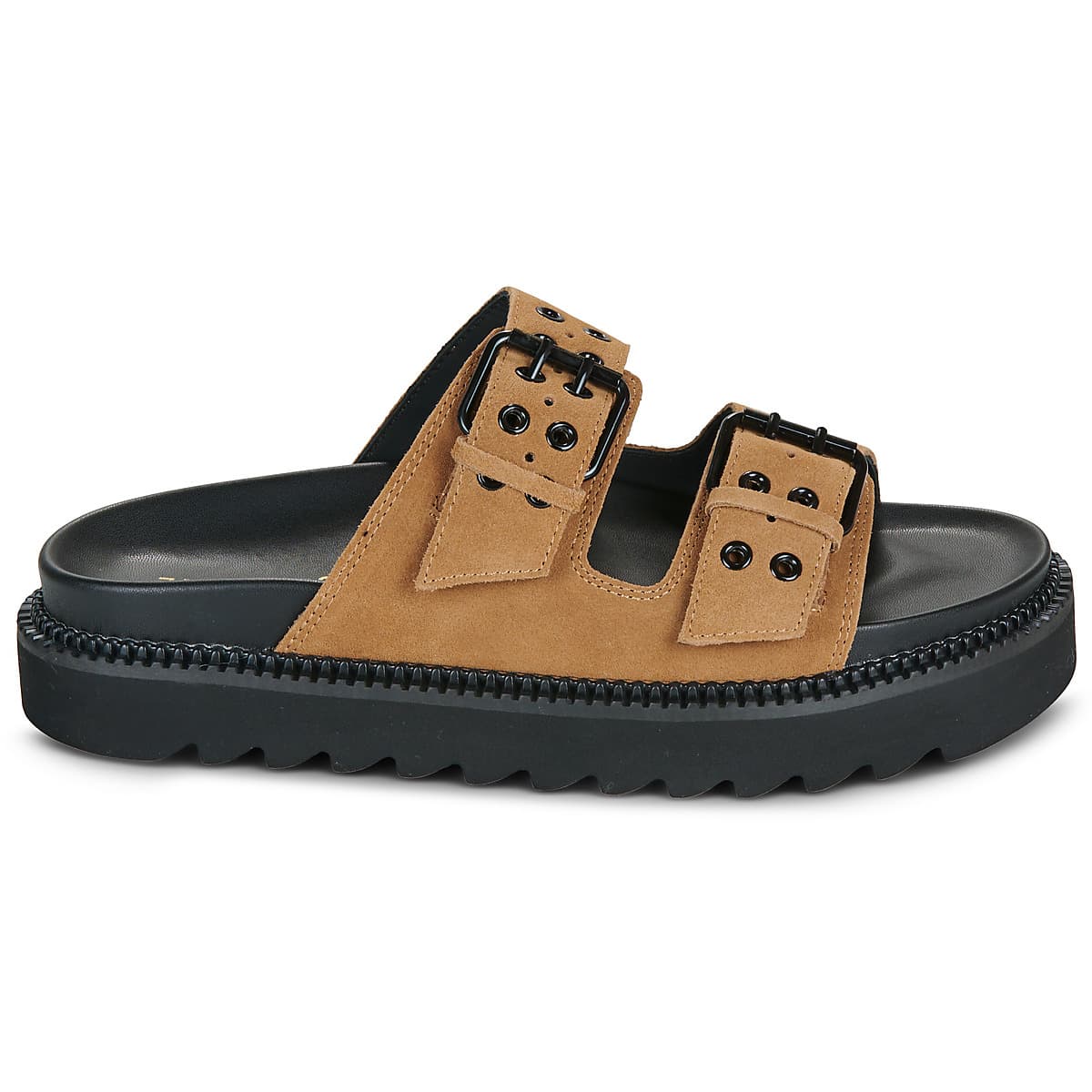 Women's Mules Schmoove Brown