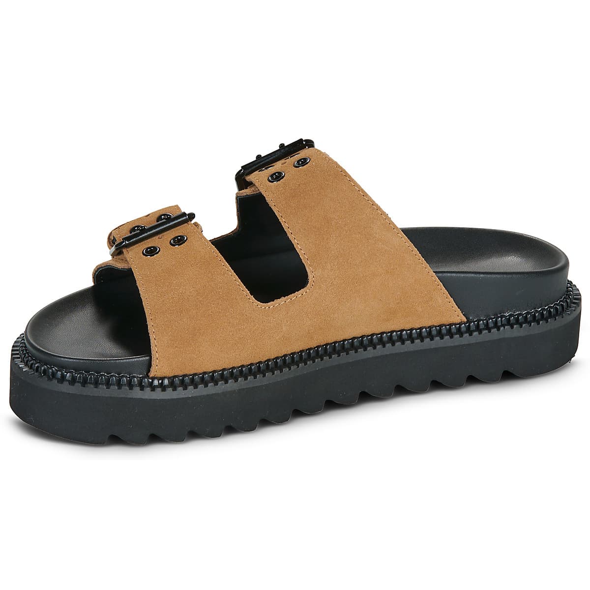 Women's Mules Schmoove Brown
