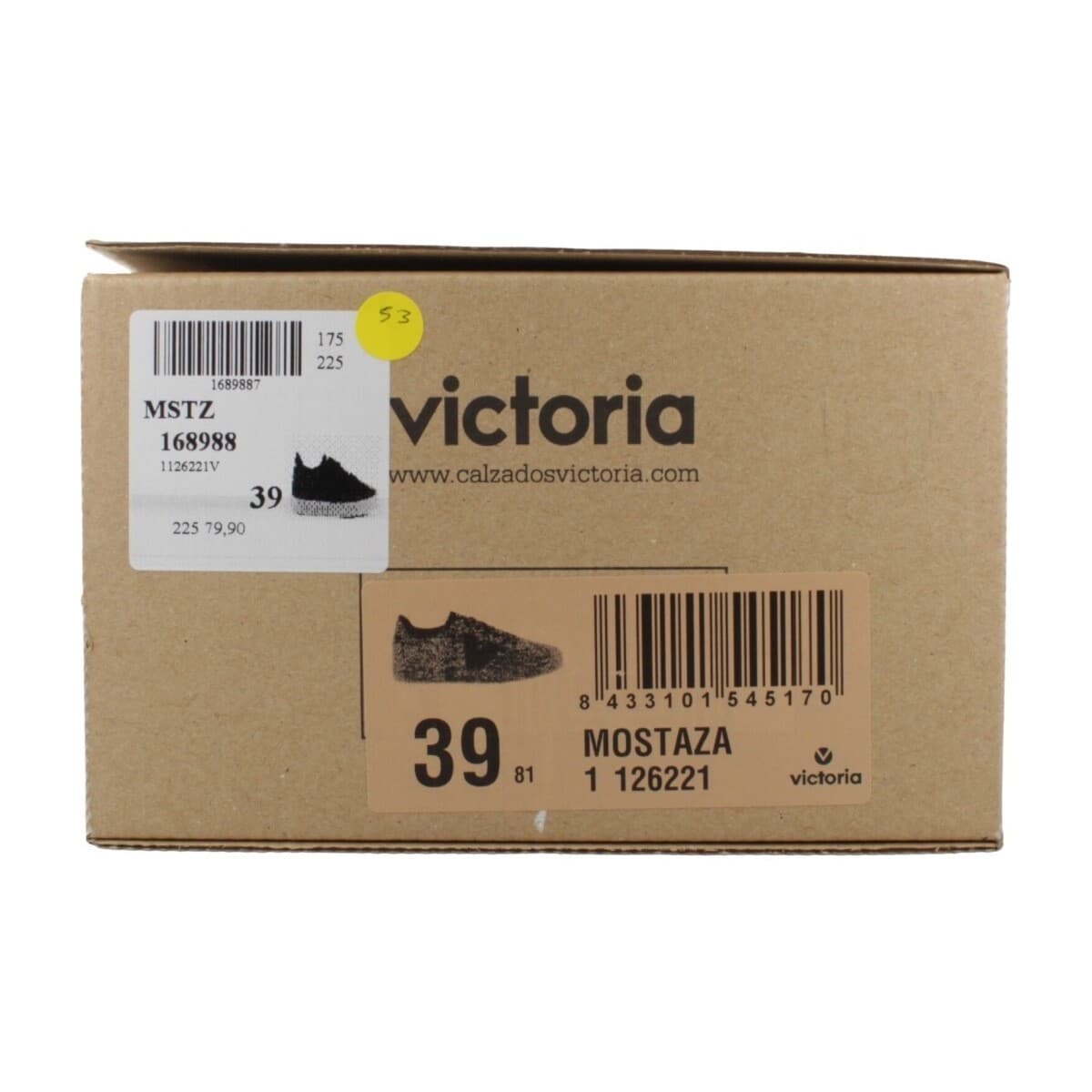 Women's Sneakers Victoria Yellow