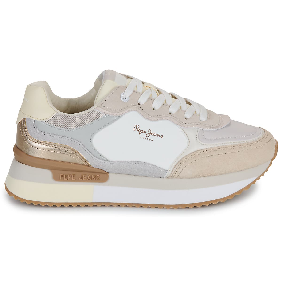 Women's Sneakers Pepe Jeans Beige