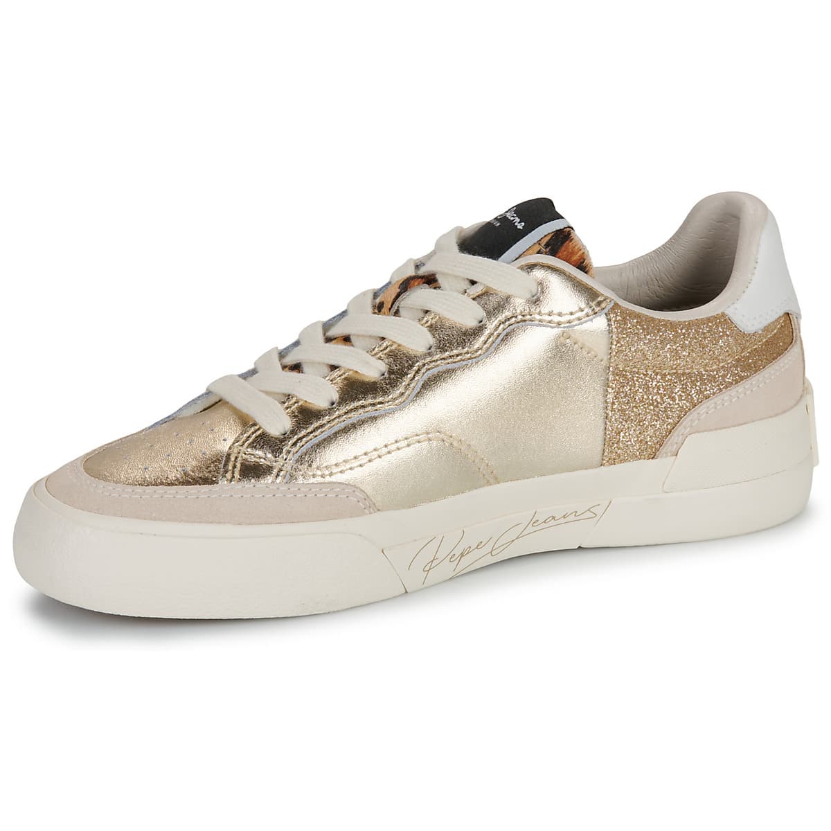 Women's Sneakers Pepe Jeans Gold