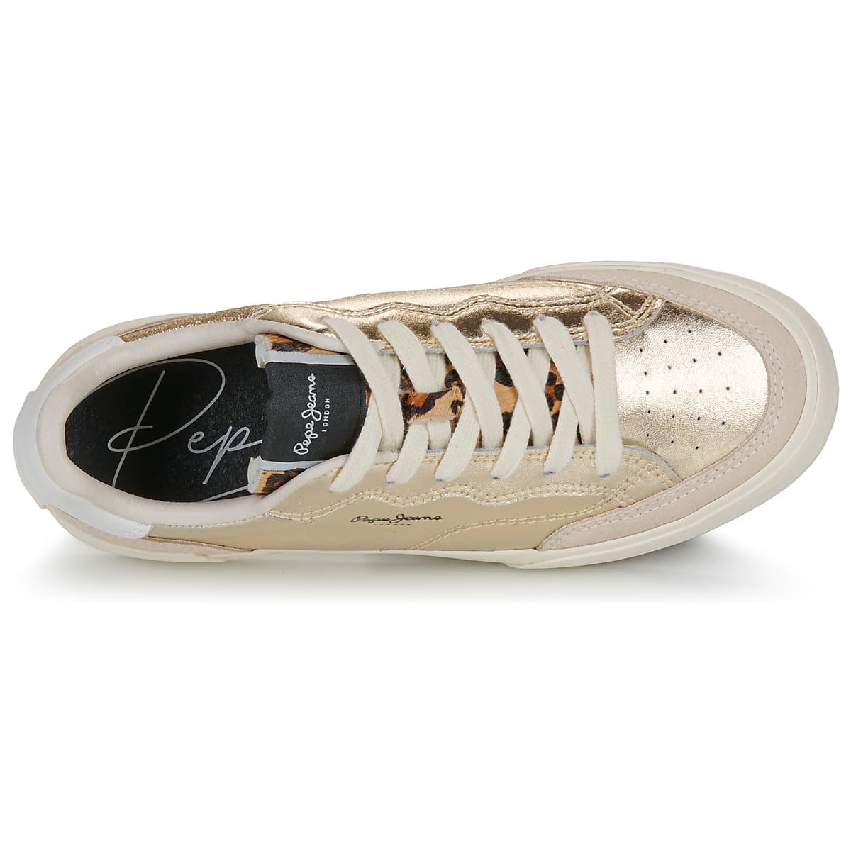 Women's Sneakers Pepe Jeans Gold