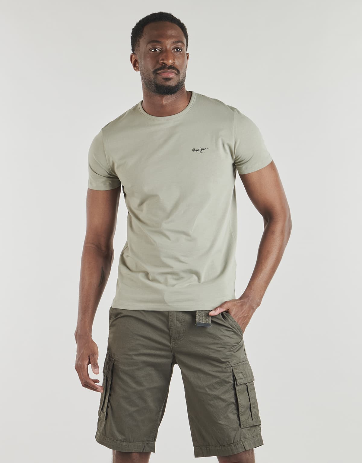 Men's T-Shirts Pepe Jeans Green