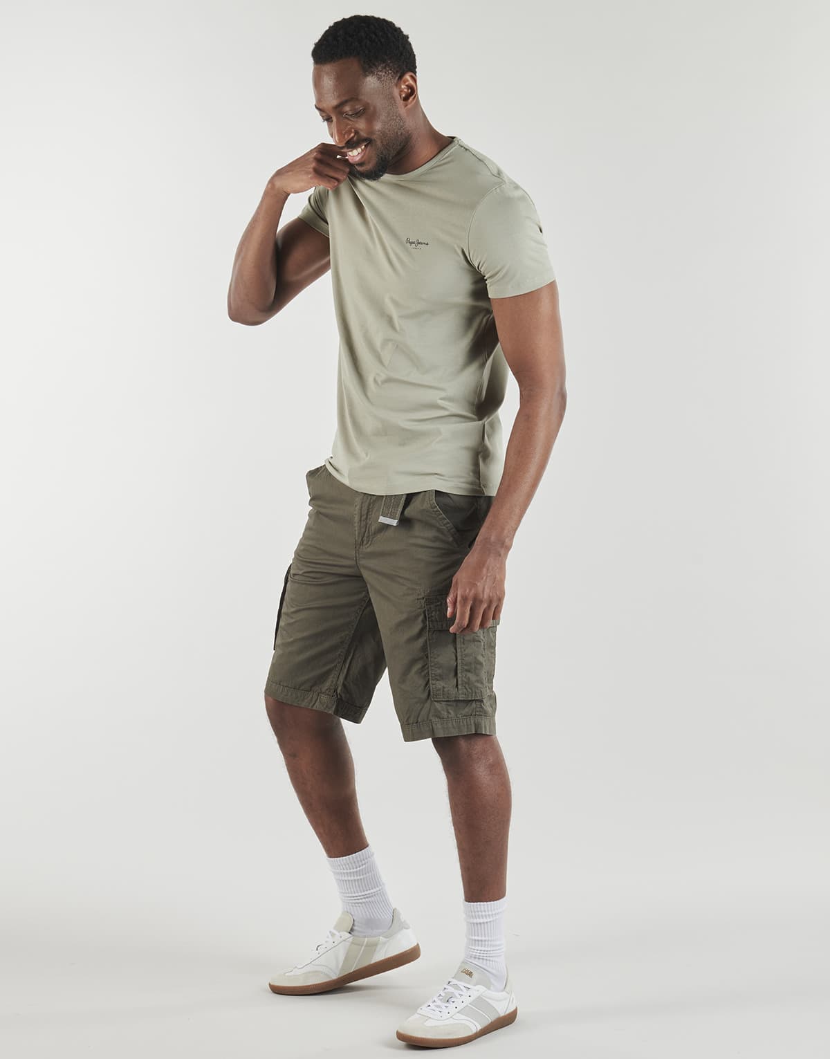 Men's T-Shirts Pepe Jeans Green