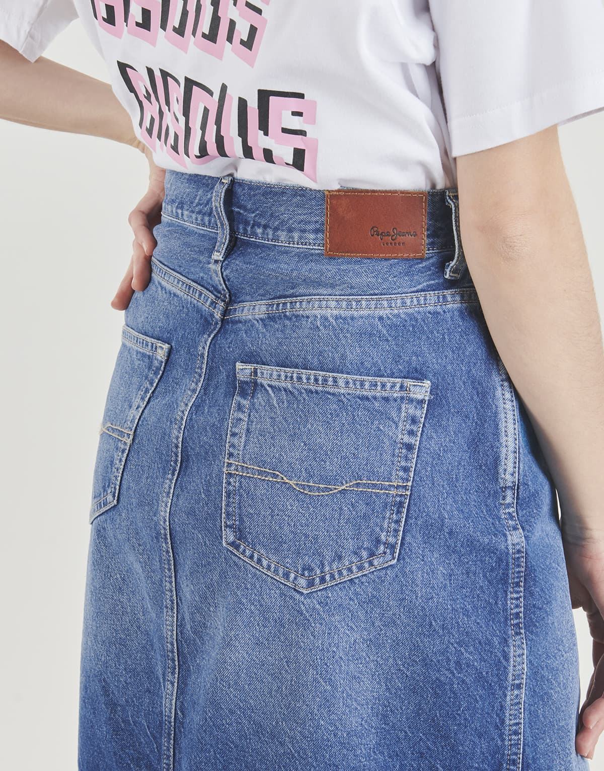 Women's Skirts Pepe Jeans Blue