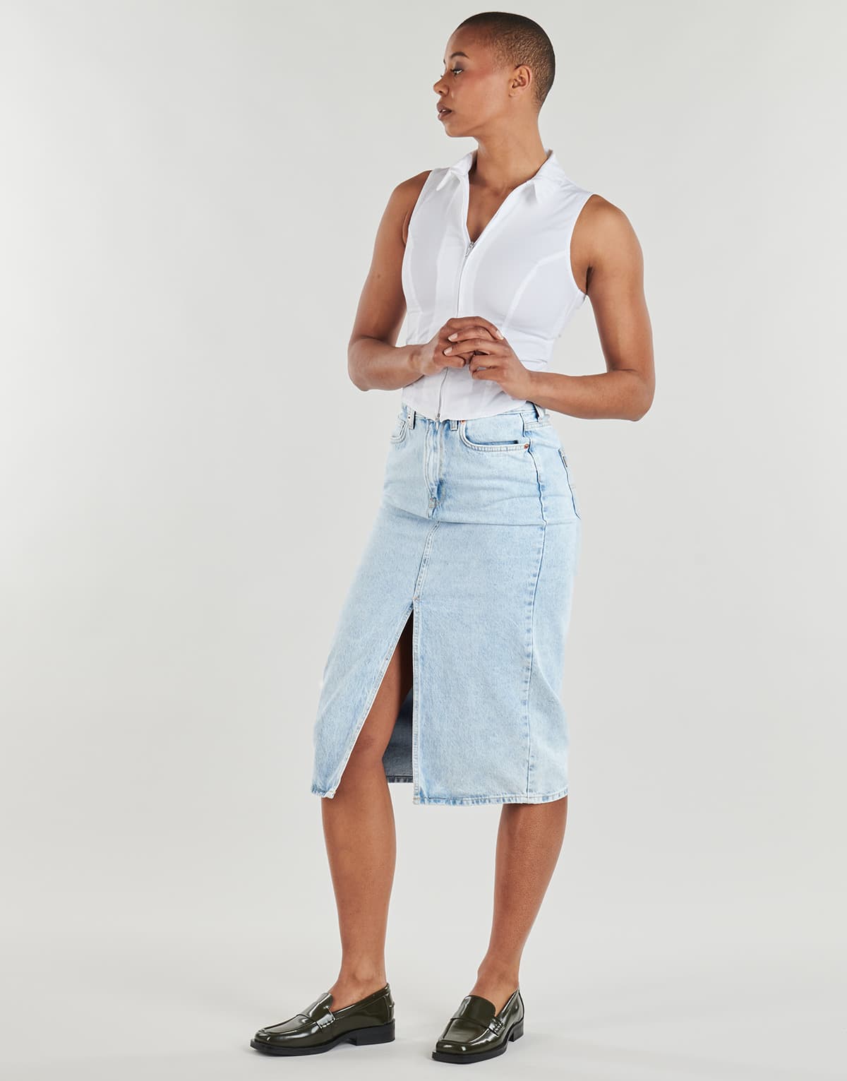 Women's Skirts Pepe Jeans Blue