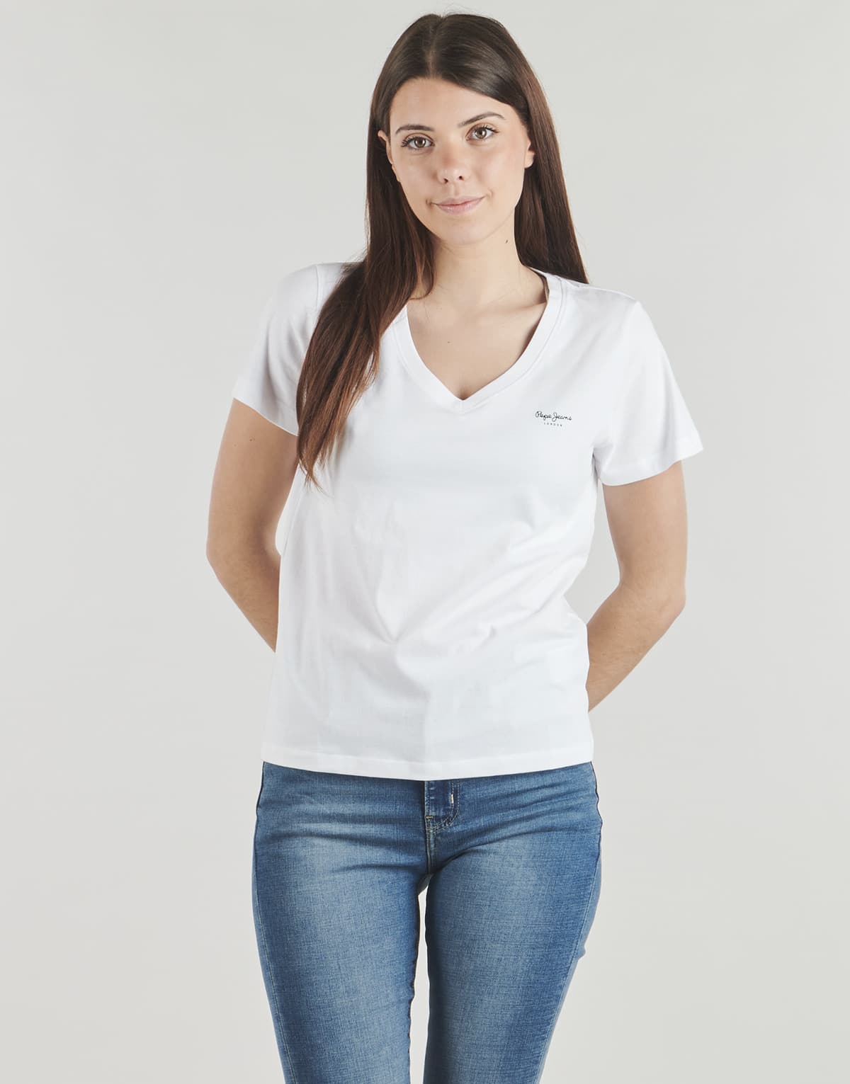Women's T-Shirts Pepe Jeans White